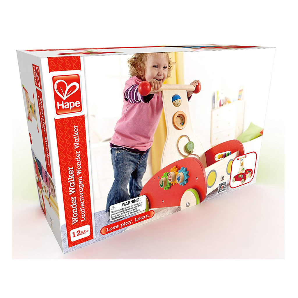 Hape Push and Pull Toddler Walking Toy