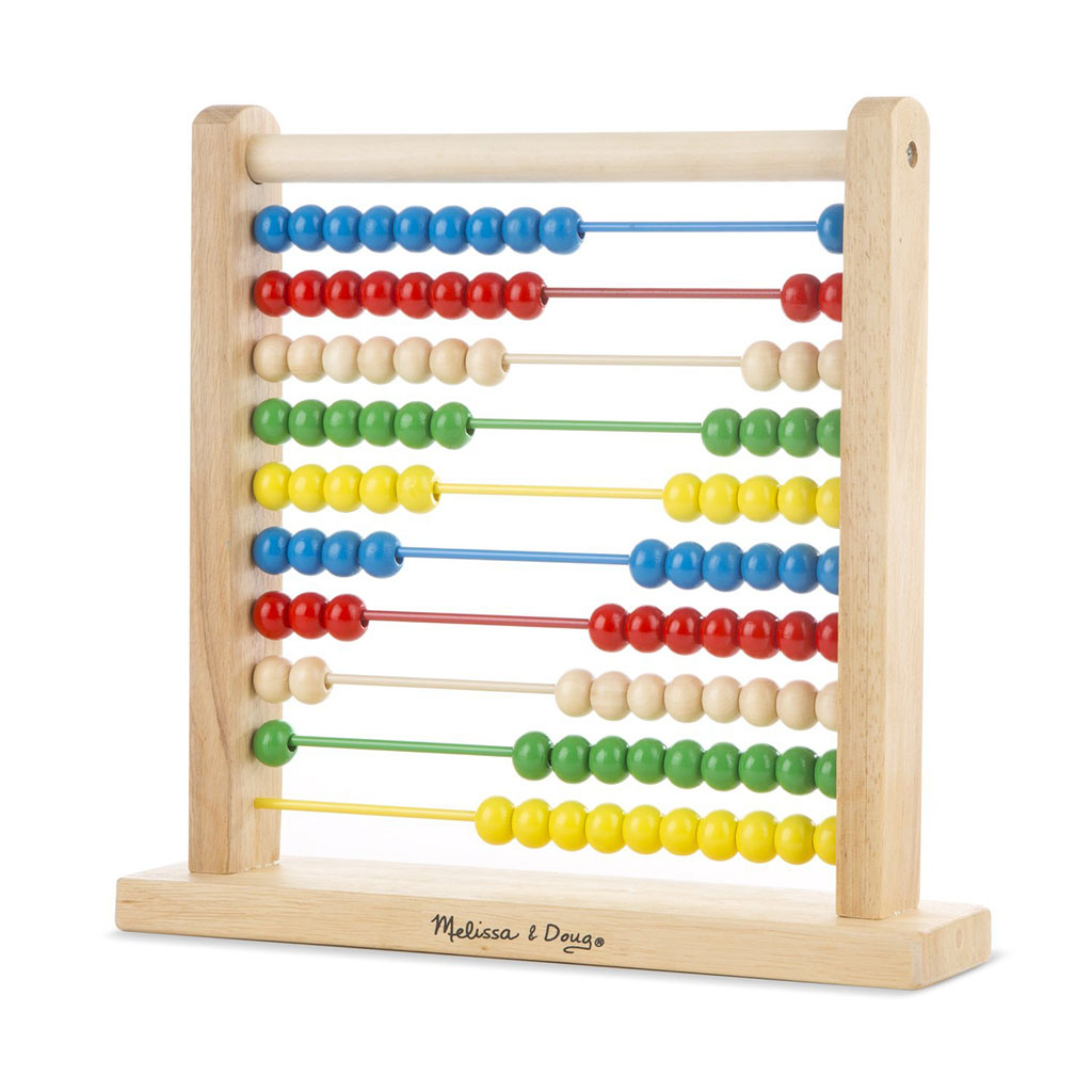 melissa doug wooden abacus