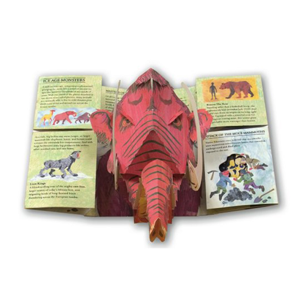 encyclopedia prehistorica mega-beasts pop-up book