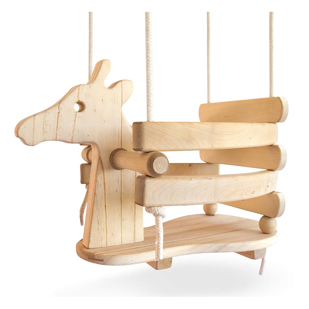 Wooden Swing for Toddlers