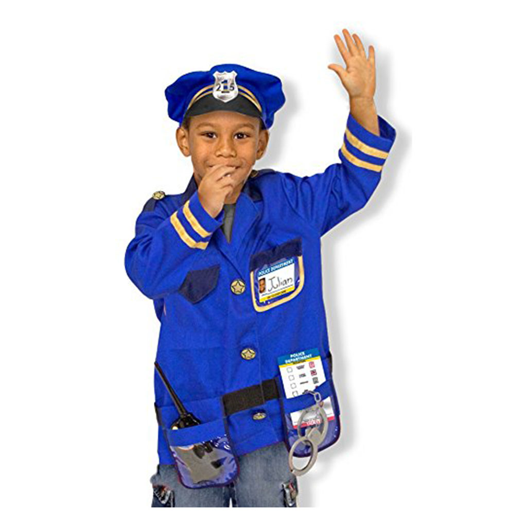 KINREX Police Badge Holder Toy Costume for Kids Halloween Pretend Play Dres... 