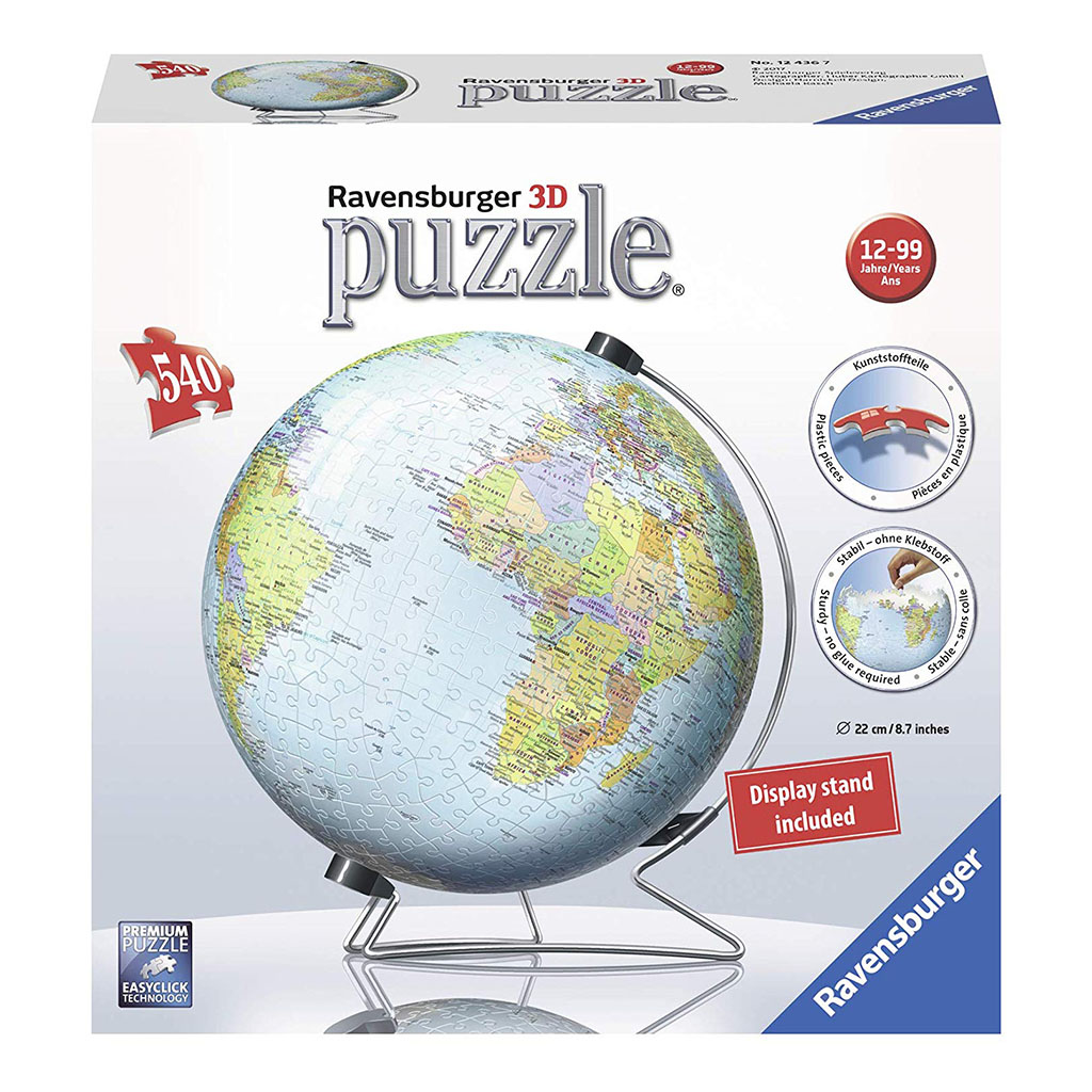 3D Earth Puzzle