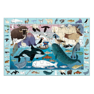 Arctic Animal Puzzle for Kids