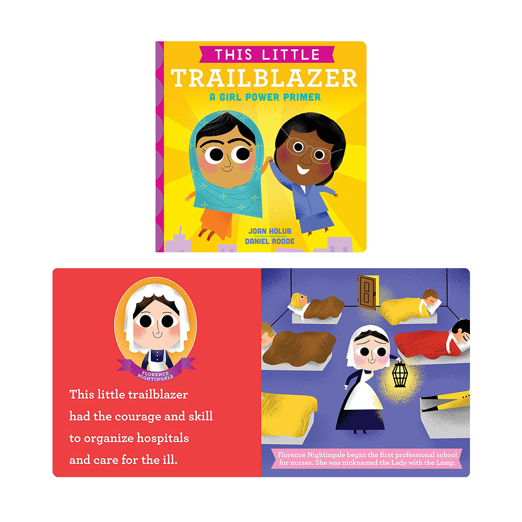 This Little Trailblazer Board Book for toddlers