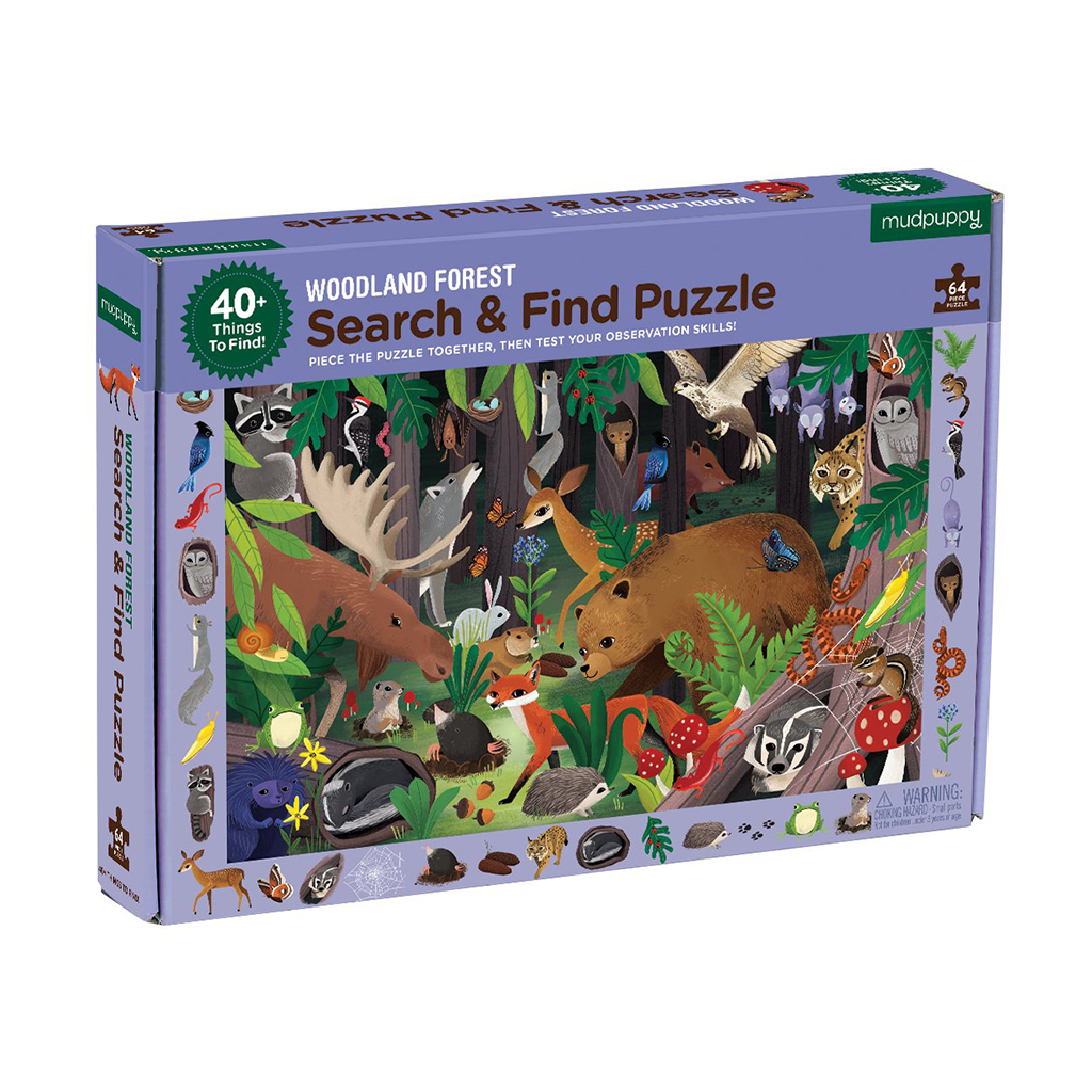 woodland animal puzzle
