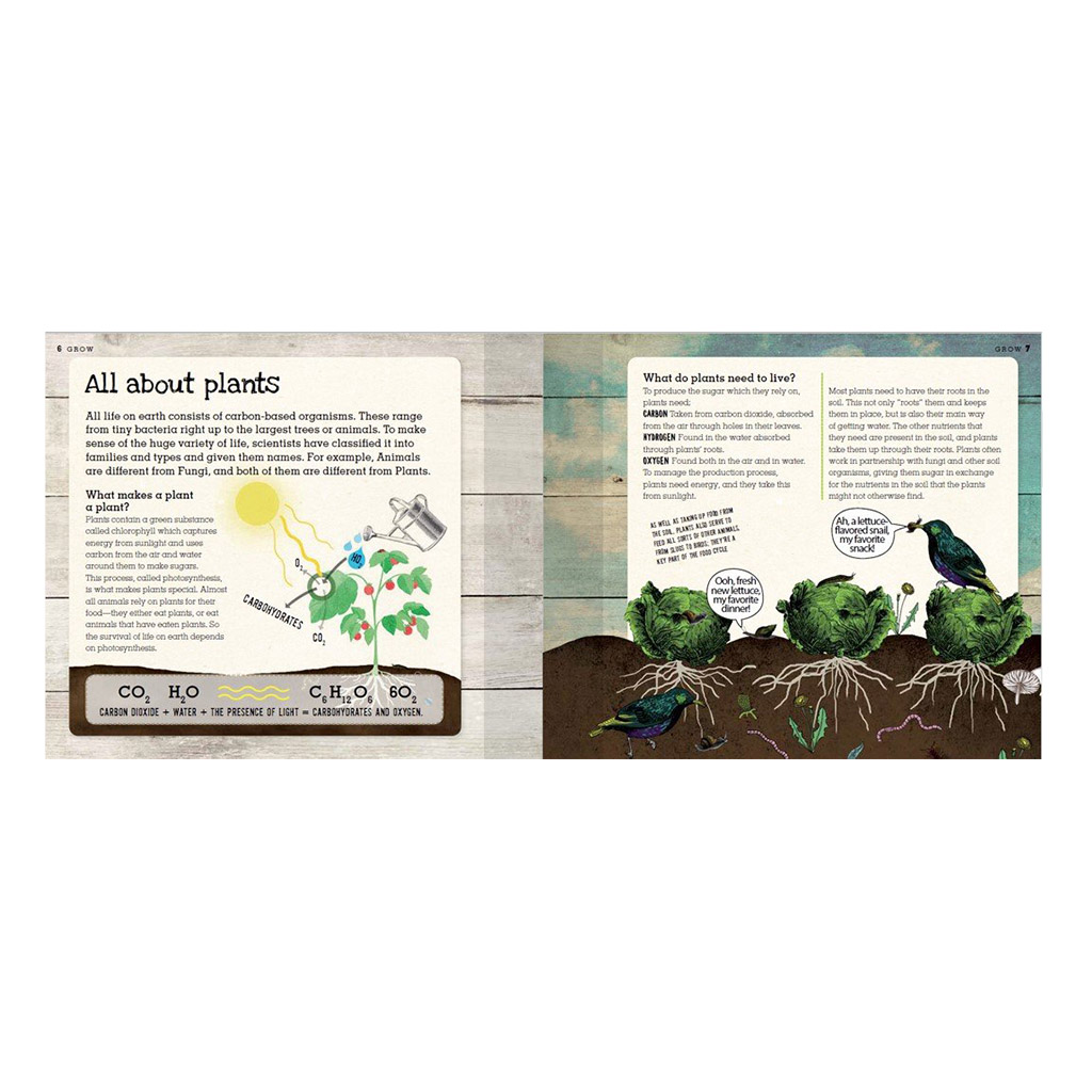 Learn to garden book for kids