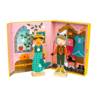 Petit Collage Magnetic Fairy Tale Doll Set