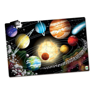 The Learning Journey Double-Sided Space Jigsaw Puzzle