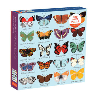 Mudpuppy Butterflies of North America Jigsaw Puzzle