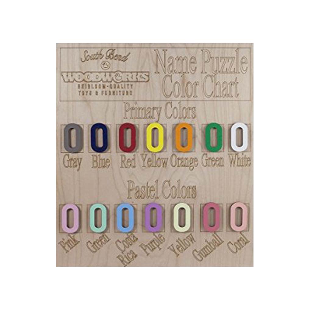personalize wood name puzzle for kids