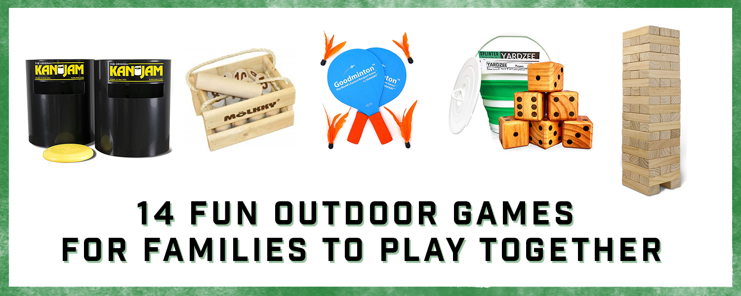14 Fun Outdoor Family Games