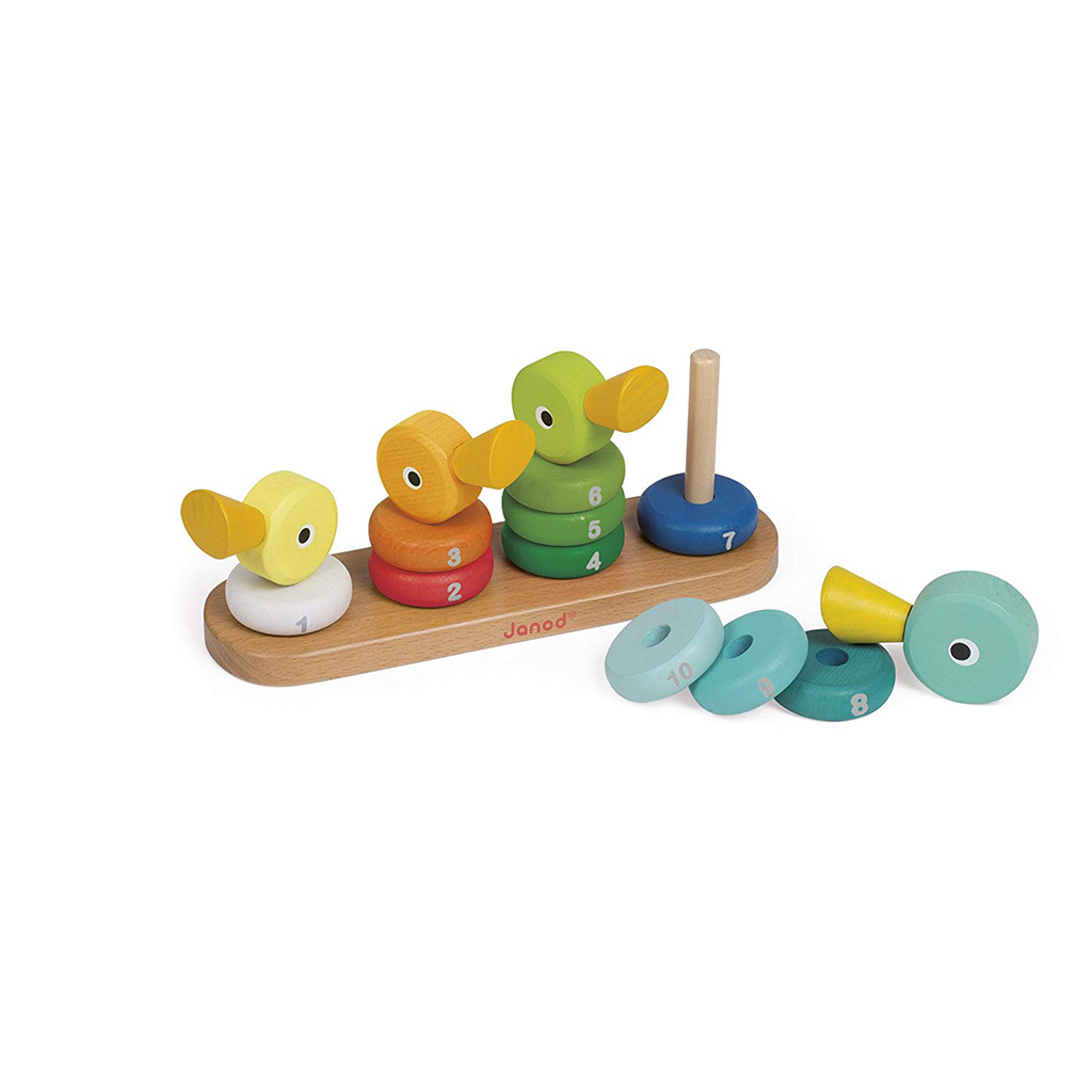 wooden stacking toy for babies