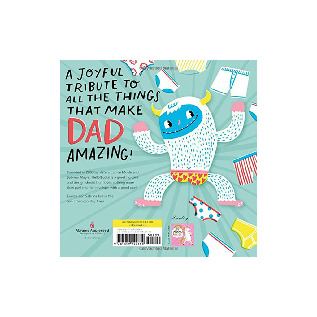 Baby book about Dad