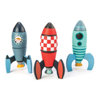 Rocket Construction Toy Set